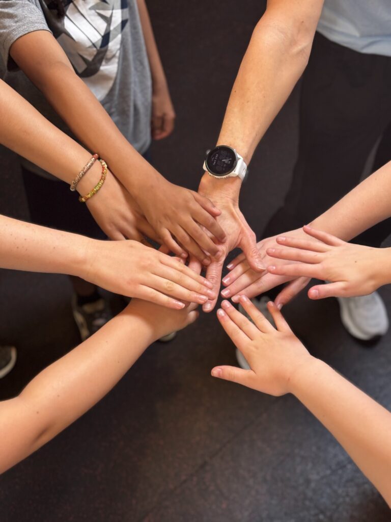 Athletes building confidence, connection, and community through kids Ninja Class.