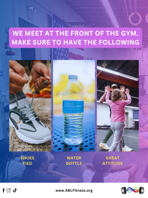 social story - what to expect at ABL Fitness